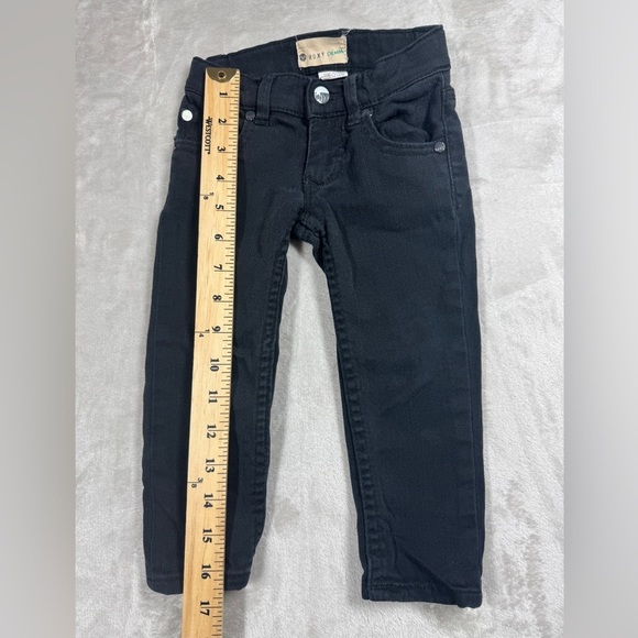 Roxy Quiksilver Girls Black Skinny Cotton Blend Zipper Fly Jeans Size 2T - Picture 5 of 15